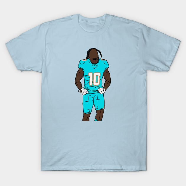 Tyreek Hill Flex T-Shirt by rattraptees